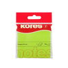 Стикеры Kores 75x75 мм, зеленые, неоновые, 100 л ...