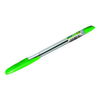 Ручка шариковая CORONA PLUS 3002N green, прозрачный кор ...