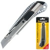 Нож канцелярский BRAUBERG Metallic 235401, металлически ...