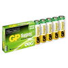 Батарейки GP Super Alkaline AA LR6 15A, алкалиновые, 10 ...