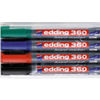 Набор маркеров Edding E-360/4S для маркерных досок 4 цв ...