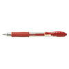 Ручка гелевая автоматическая Pilot BL-G2-5-R, красная,  ...