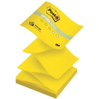 Стикеры Post-it Original R330-ONY 76x76 мм Z-сложение желтые неоновые, 100 л