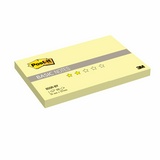 Стикеры 3M Post-it Basic 655R-BY, 76&times;127 мм, канареечный желтый, 100 л