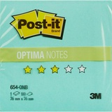 Стикеры Post-it Original Весна 654-ONB, 76х76 мм, бирюзовый неон, 100 л