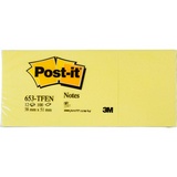 Стикеры Post-it Original 653-TFEN 38x51 мм неоновые 4 цвета 12 блоков по 100 листов
