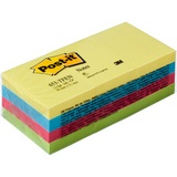 Стикеры Post-it Original 653-TFEN 38x51 мм неоновые 4 цвета 12 блоков по 100 листов