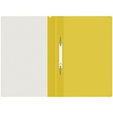 Папка-скоросшиватель с прозрачным верхом А4 OfficeSpace Fms16-1_715 желтый, 160 мкм