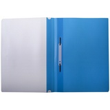 Папка-скоросшиватель с прозрачным верхом А4 OfficeSpace Fms16-1_714 голубой, 160 мкм