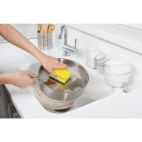 Губка для мытья посуды с выемкой для пальцев 3М Scotch-Brite, размер 70 х 90 мм, 8 шт. упак.