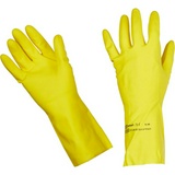 Перчатки резиновые Vileda Professional Контракт желтые, размер 9, L, 101018