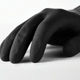 Перчатки латексные MANIPULA &quot;КЩС-1&quot;, двухслойные, размер 10 (XL), черные, L-U-03/CG-942