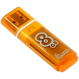USB Flash память Smart Buy Glossy 8GB оранжевая