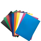 Цветной картон двухсторонний Мультики, А4, 10 листов, 20 цветов,