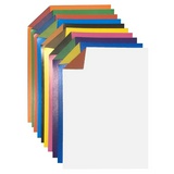 Цветной картон двухсторонний Мультики, А4, 10 листов, 20 цветов,