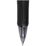 Ручка шариковая Crown CEO Ball АВ-2000R черная, автоматическая, 0,7 мм