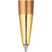 Ручка шариковая автоматическая OfficeSpace Gold BPR_1861, синяя, 0,7 мм