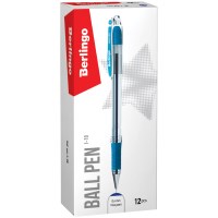 Ручка шариковая Berlingo I-10 CBp_40012, 0,2 мм, синяя