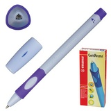 Ручка шариковая Stabilo &quot;LeftRight&quot; 6318/6-10-41 для левшей, синяя, 0,4 мм, грип, лавандовый корпус