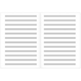 Тетрадь нотная Полином, А4, вертикальная, 24 листа