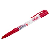 Ручка гелевая автоматическая CROWN AJ-3000N, красная паста, 0,5 мм