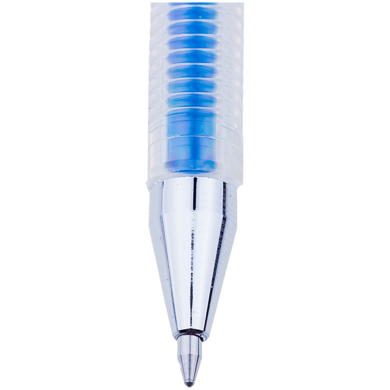 Ручка гелевая Crown Hi-Jell Color HJR-500H, голубая, 0,5 мм