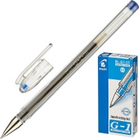 Ручка гелевая Pilot BL-G1-5T-L синяя, 0.5 мм