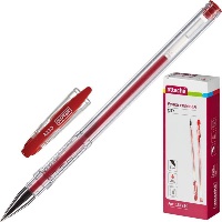 Ручка гелевая Attache City цвет красный, 0,5 мм
