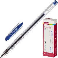 Ручка гелевая Attache City цвет синий, 0,5 мм