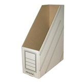 Вертикальный накопитель архивный 100 мм A4 Attache, картон белый, 2шт